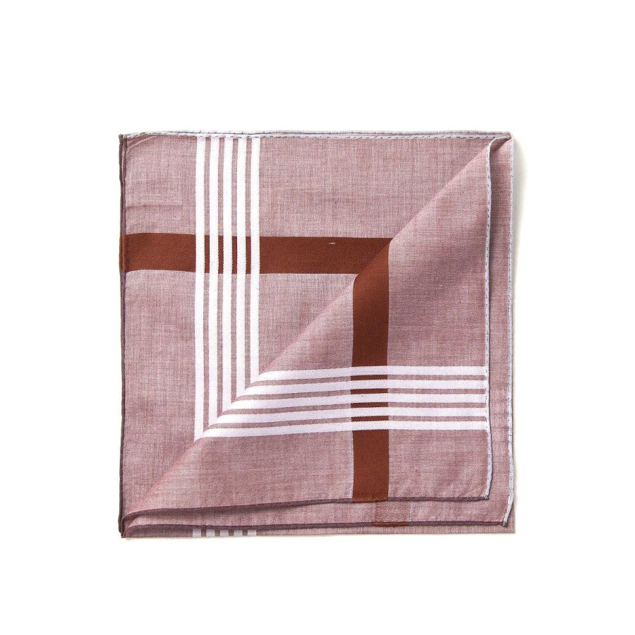 Accessories Simonnot-Godard  | Limited Edition: Pure Cotton Handkerchief "Modena Archive 1940